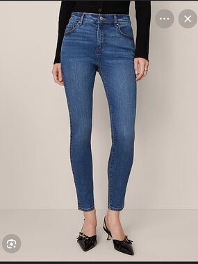 Ann Taylor Loft Curvy Skinny Jeans